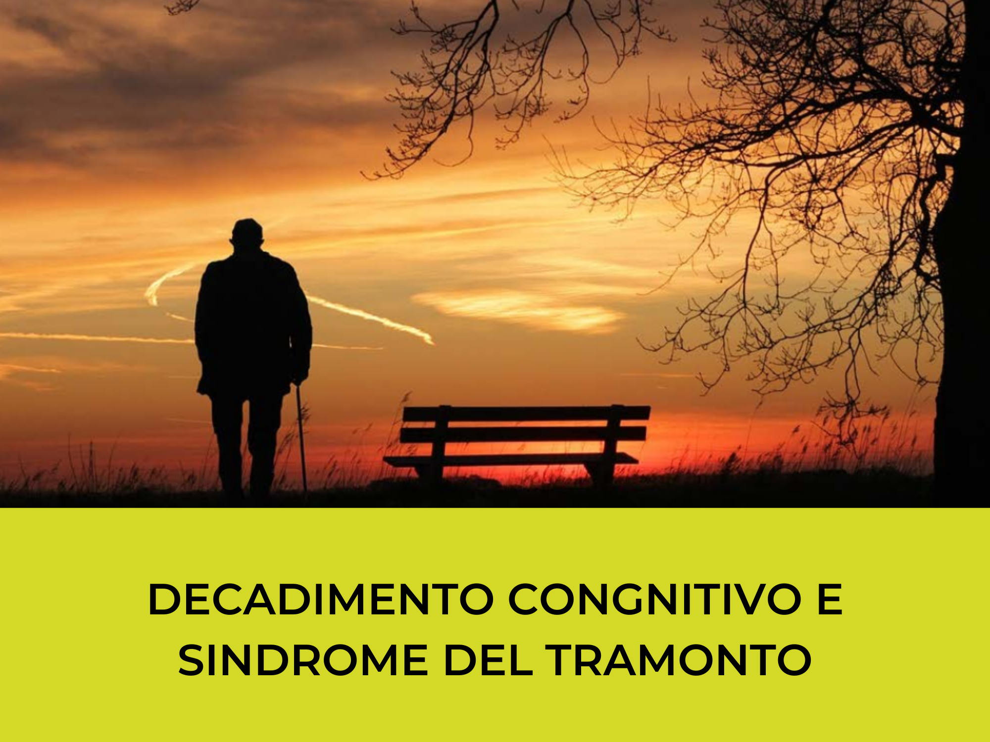 Decadimento cognitivo e sindrome del tramonto Casachecura